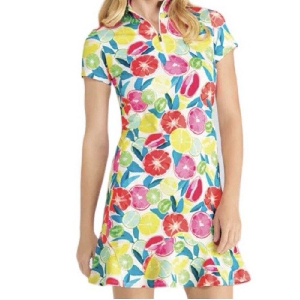 Tail Athletic Dress Golf Tennis Athleisure Pockets Citrus Fruit Size Small